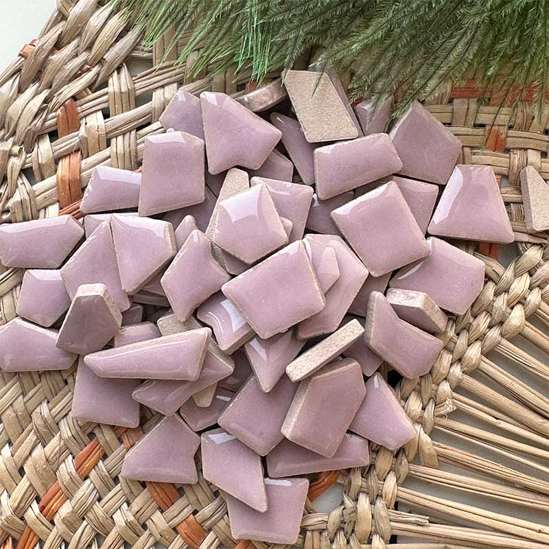 Ceramic Tile Blank - 100g Porcelain Mosaic Tiles DIY Craft