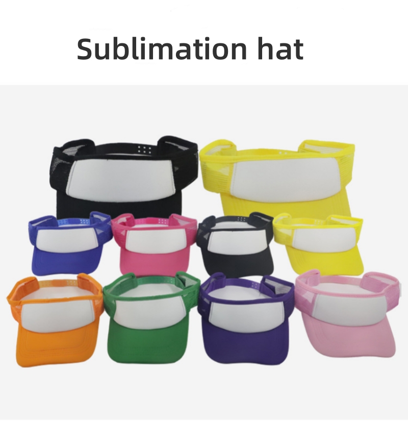 Hat Sublimation Blank - 10 pcs Sublimation Blank Summer Sun
