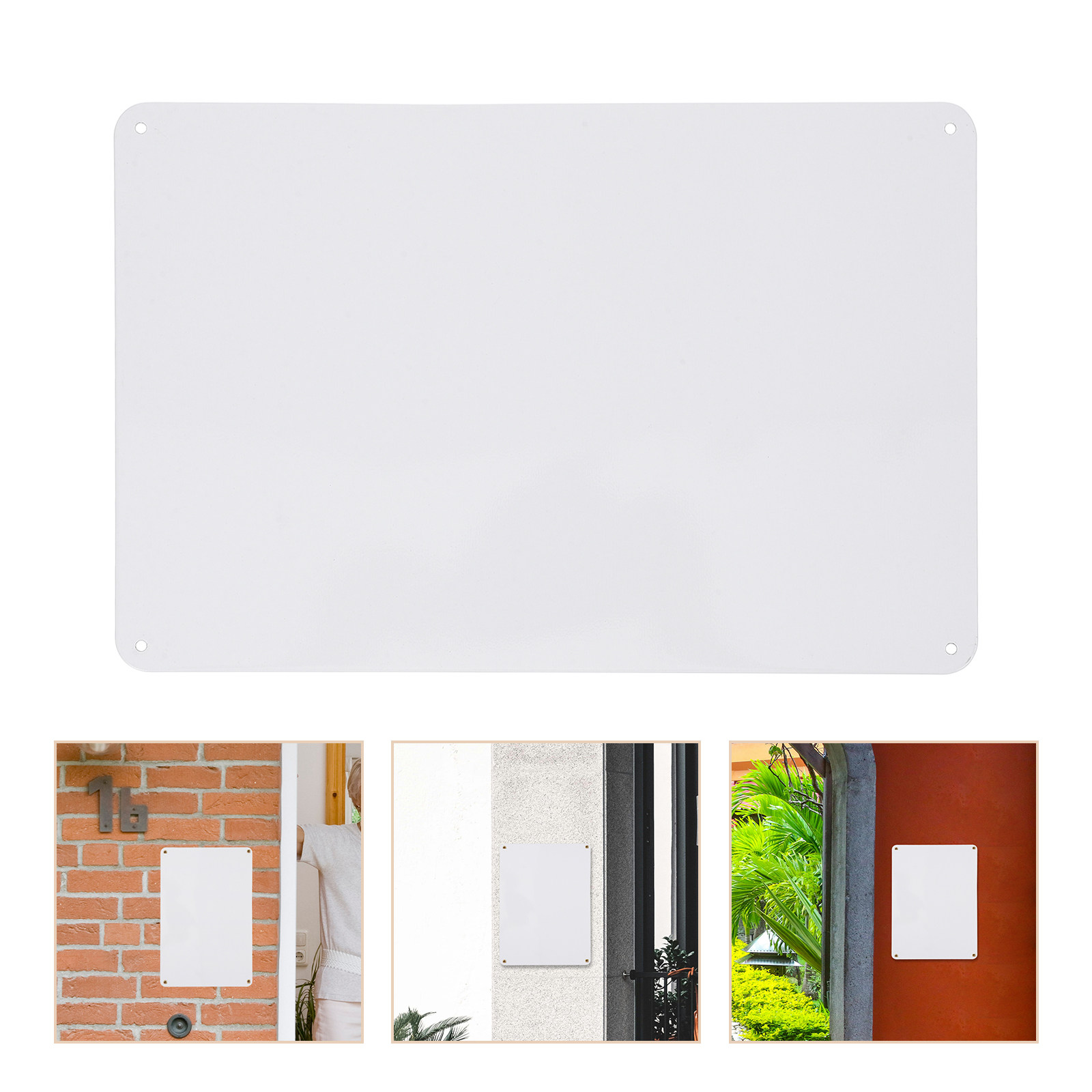 Yard Sign Blank - 2Pcs Blank Metal Sublimation Signs Tinplate