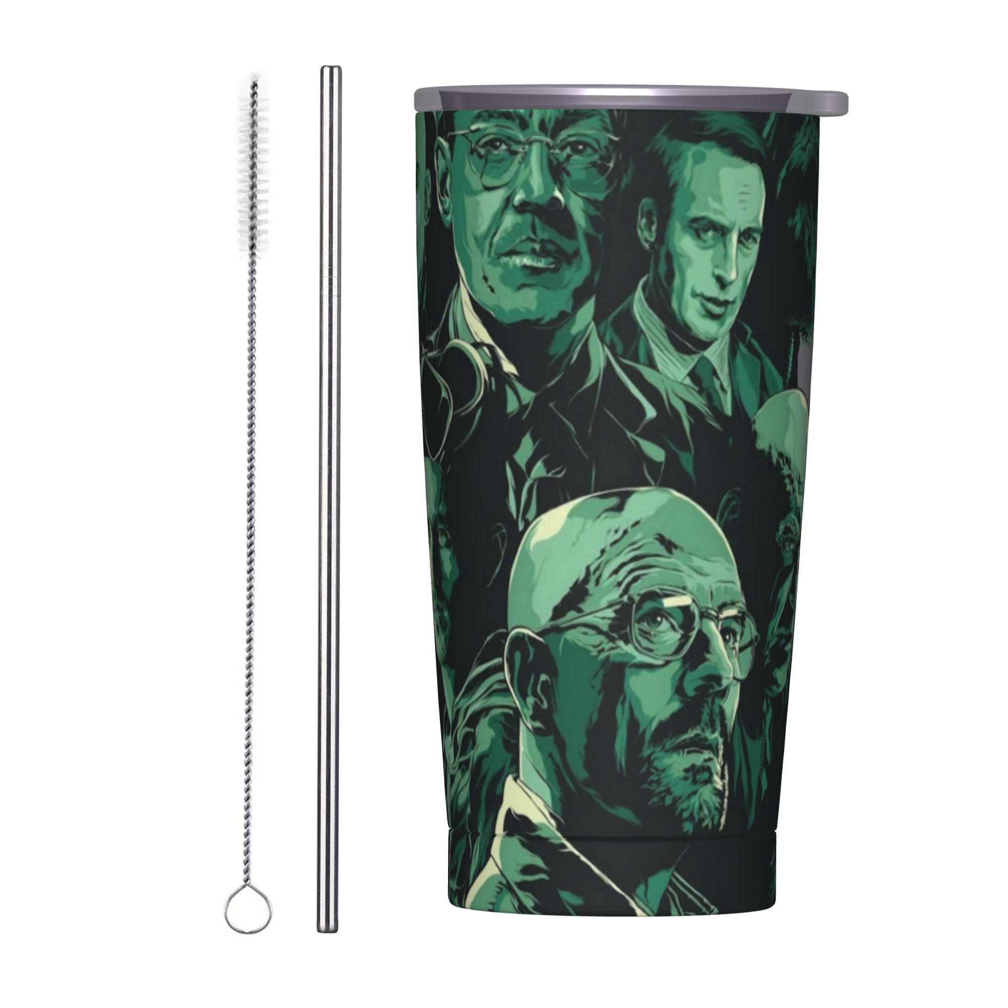 Tumbler 20Oz White - Breaking Bad Walter White Insulated Tumbler
