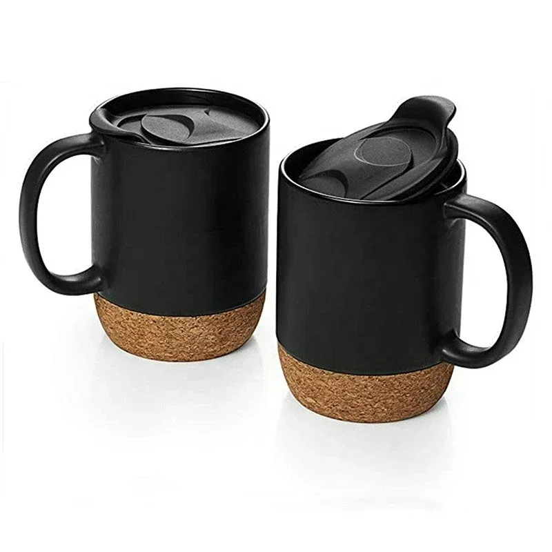 Sublimation Mug White - Coffee Mug with Cork Base Bottom