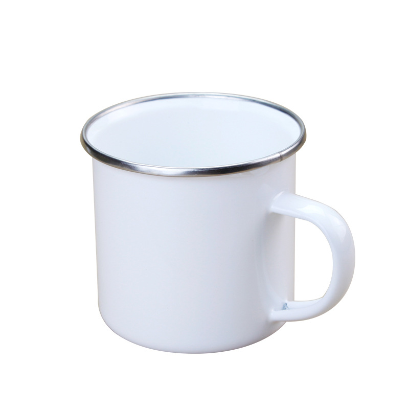 Sublimation Mug White - Personalized Sublimation Blank Stainless Steel Enamel