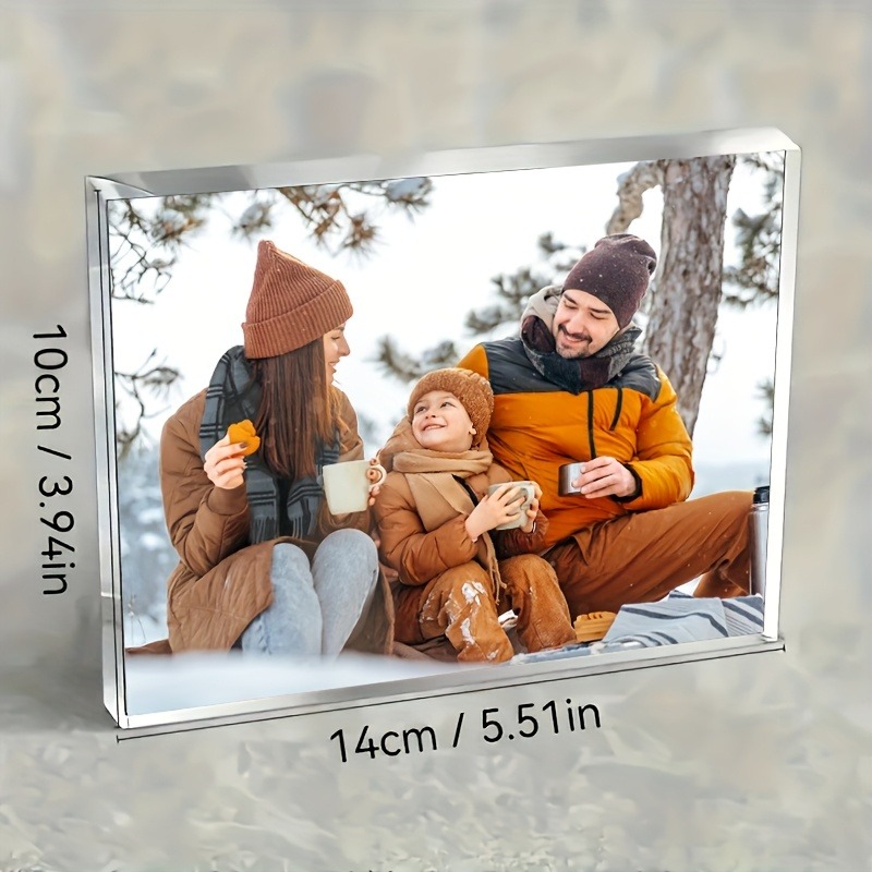 Photo Acrylic Block - Personalized Acrylic Photo Block - Elegant
