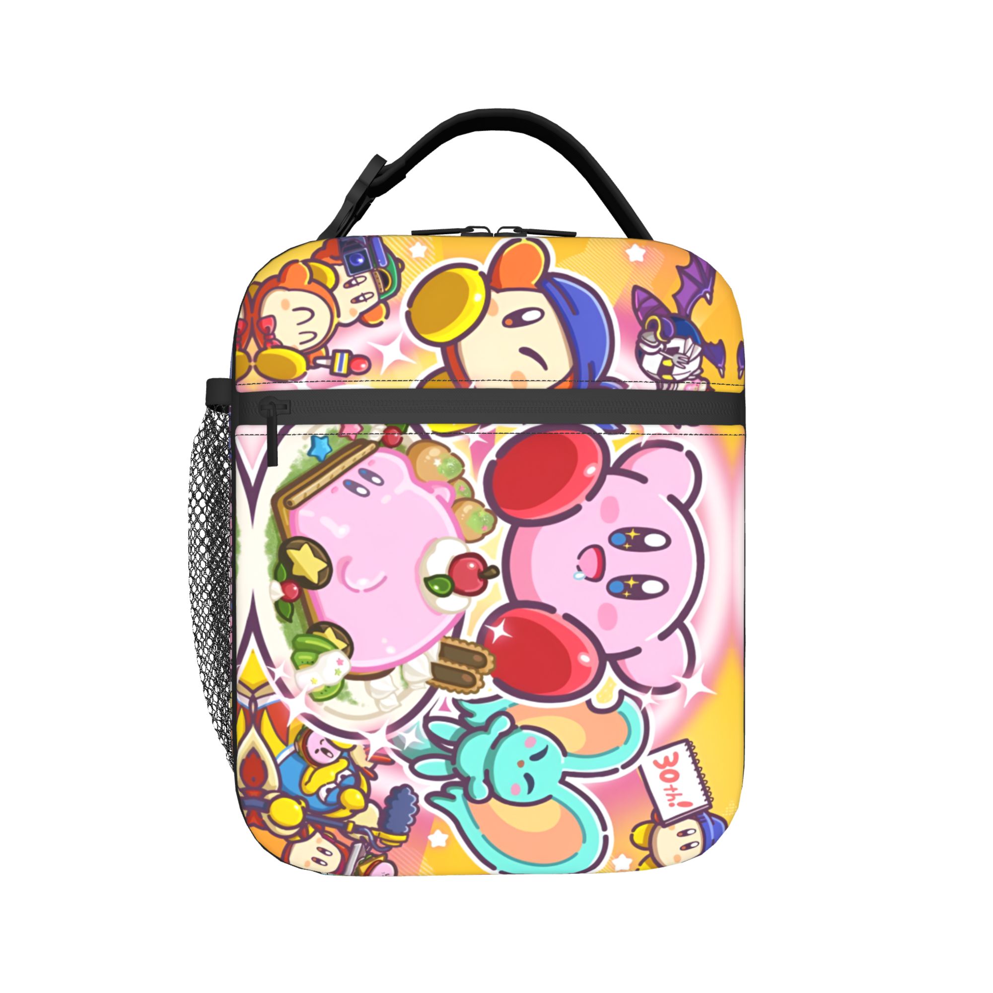 Tote Bag Sublimation - Custom K-Kirbys Insulated Lunch Tote Bag