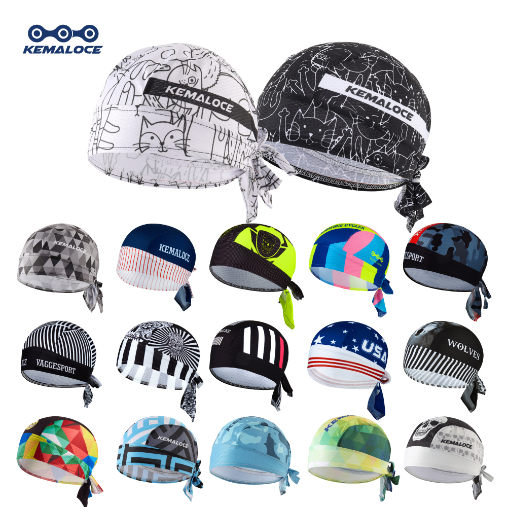 Bandana Blank White - KAMALOCE UV Protection Cycling Cap Team