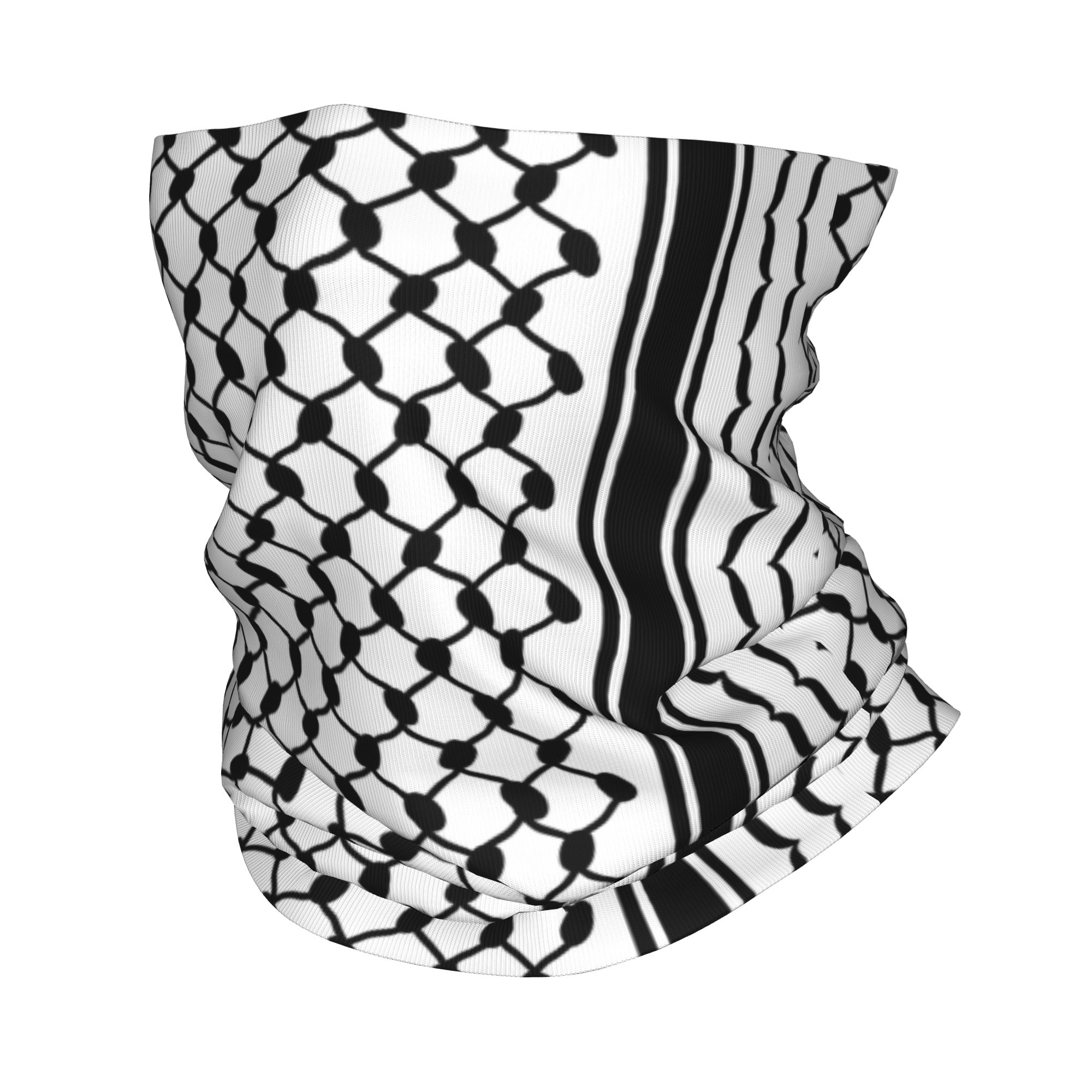 Bandana Blank White - Shemagh Bandana Neck Gaiter Windproof Face