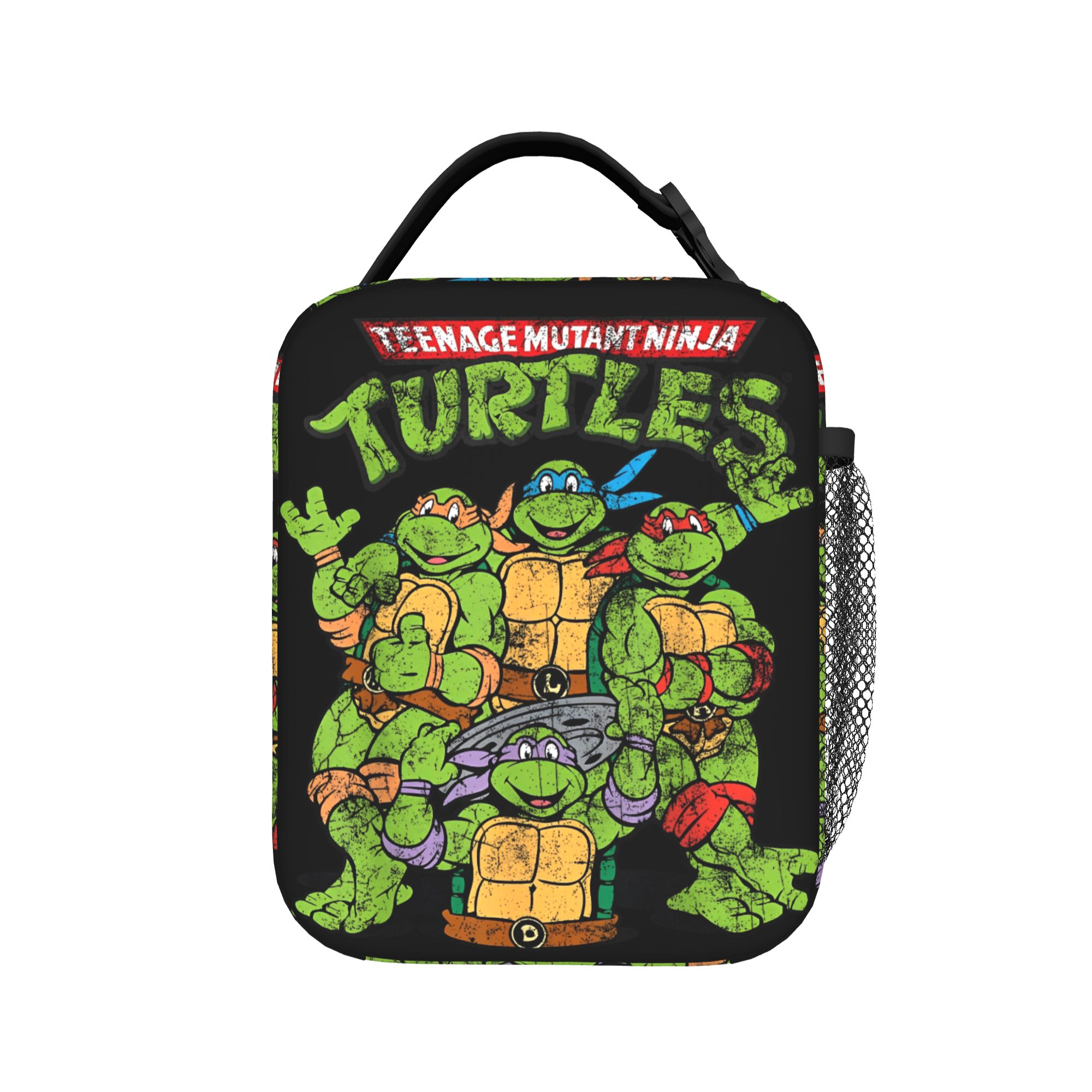 Tote Bag Sublimation - Logo TMNT Cartoon Anime Insulated Lunch