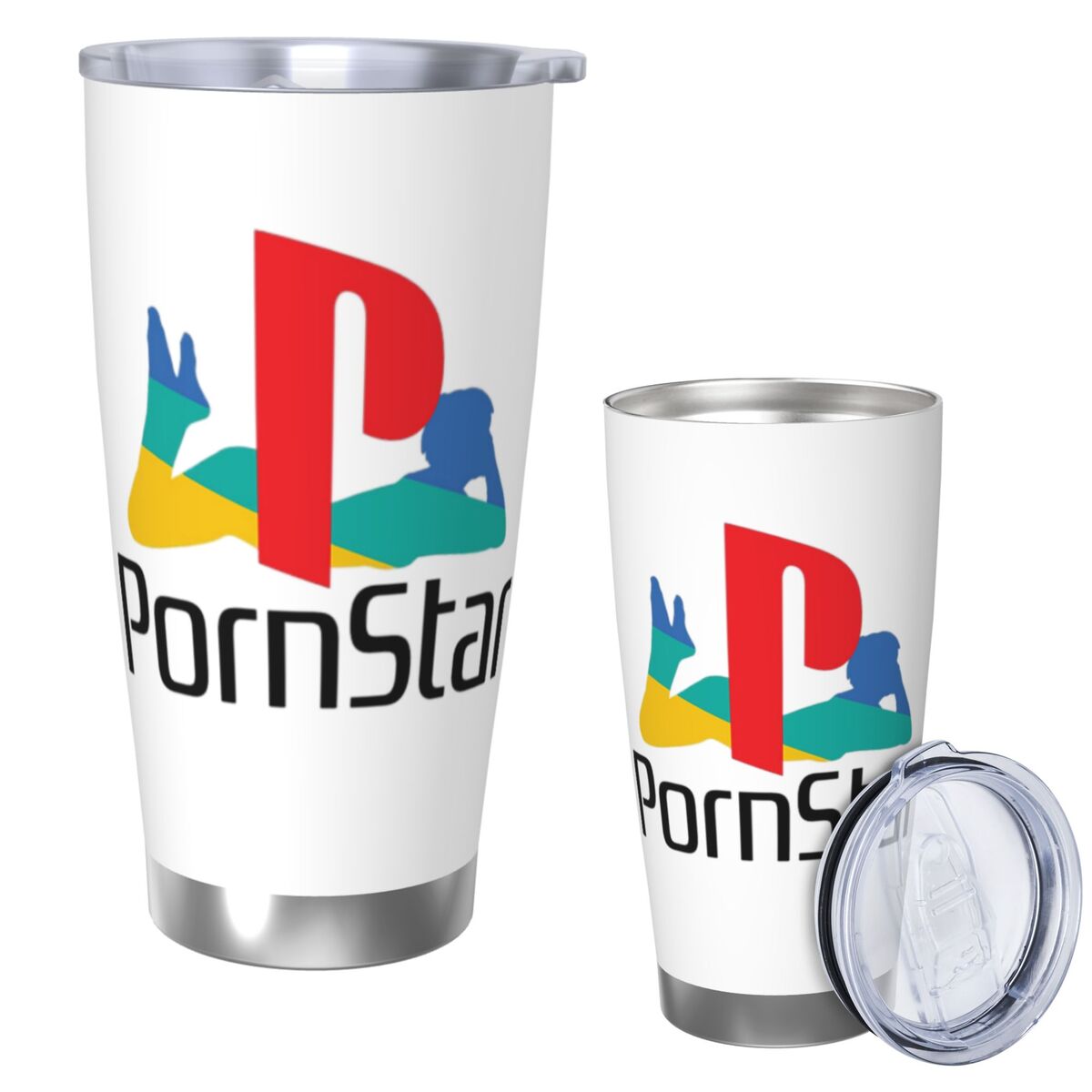 Tumbler 20Oz White - Ps Pron Star White Stainless Steel