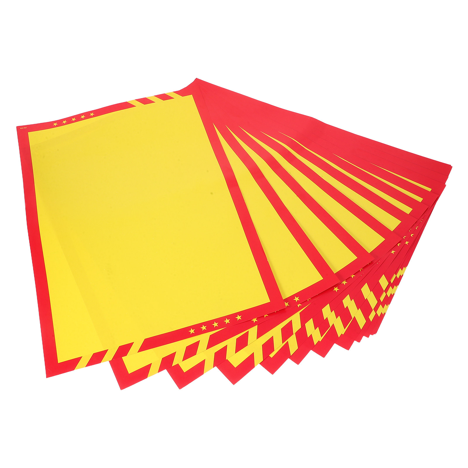 Yard Sign Blank - 20Pcs Pop Advertising Paper Signs Eye-Catching