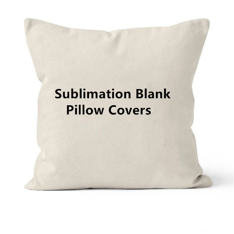 Pillow Cover Sublimation - 10 Pcs Sublimation Blank Pillow Cushion