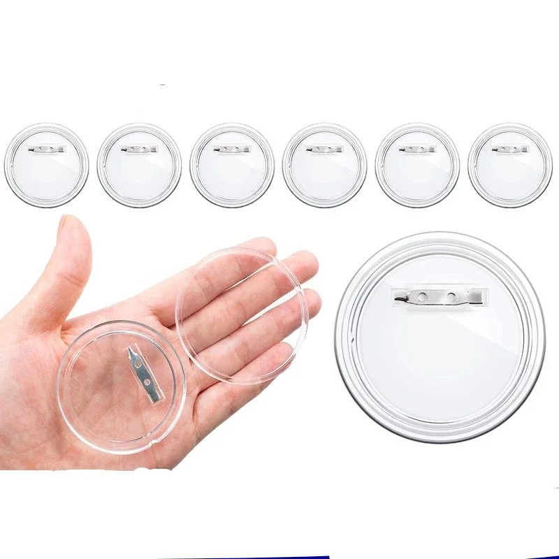 30pcs acrylic blank badge pin  - Button Badge Blank review and price