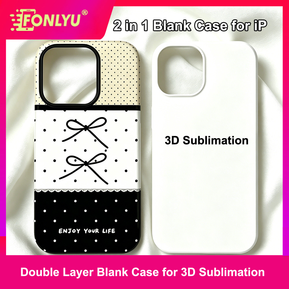 FONLYU 2 in 1 3D Sublimation B - Phone Case Blank Print review and price
