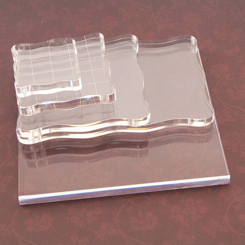 Clear Acrylic Stamp Block Use  - Photo Acrylic Block review and price