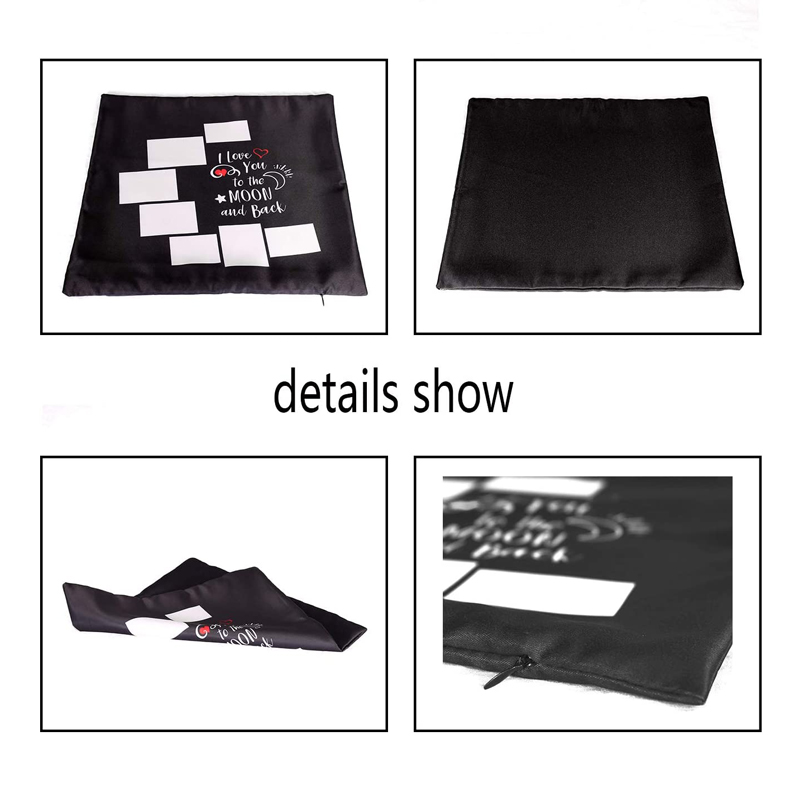 10pcs/Lot 7 Panels Blank Moon  - Pillow Cover Sublimation review and price