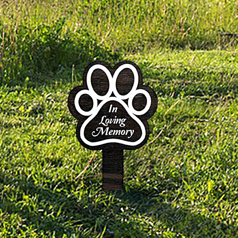 Dog Grave Marker Dog Cemetery  - Yard Sign Blank review and price