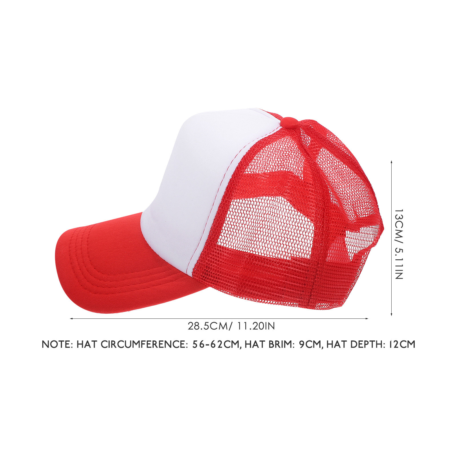 10Pcs DIY Blank Mesh Baseball  - Hat Sublimation Blank review and price