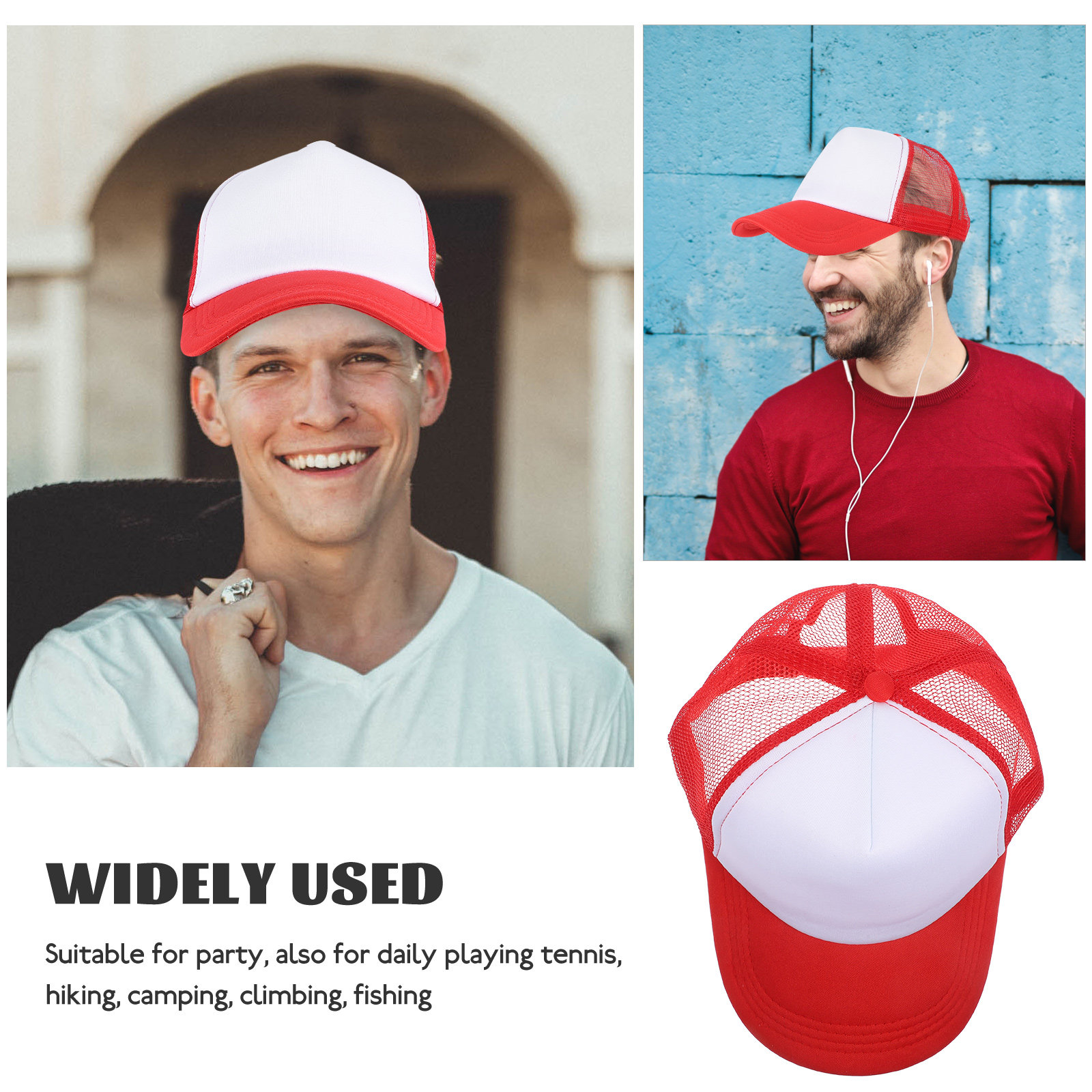 10Pcs DIY Blank Mesh Baseball  - Hat Sublimation Blank review and price