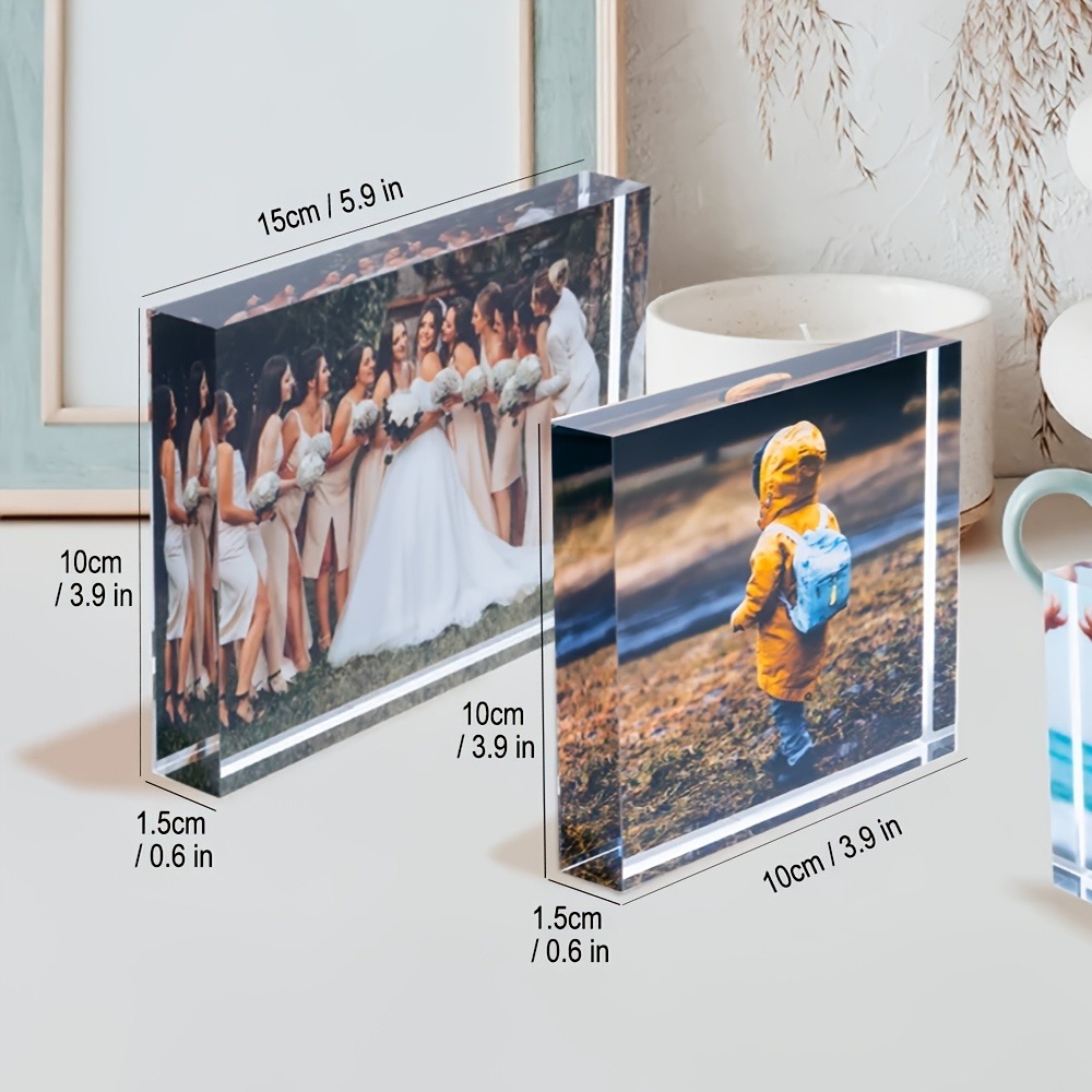 Personalized 3D Acrylic Photo  - Photo Acrylic Block review and price