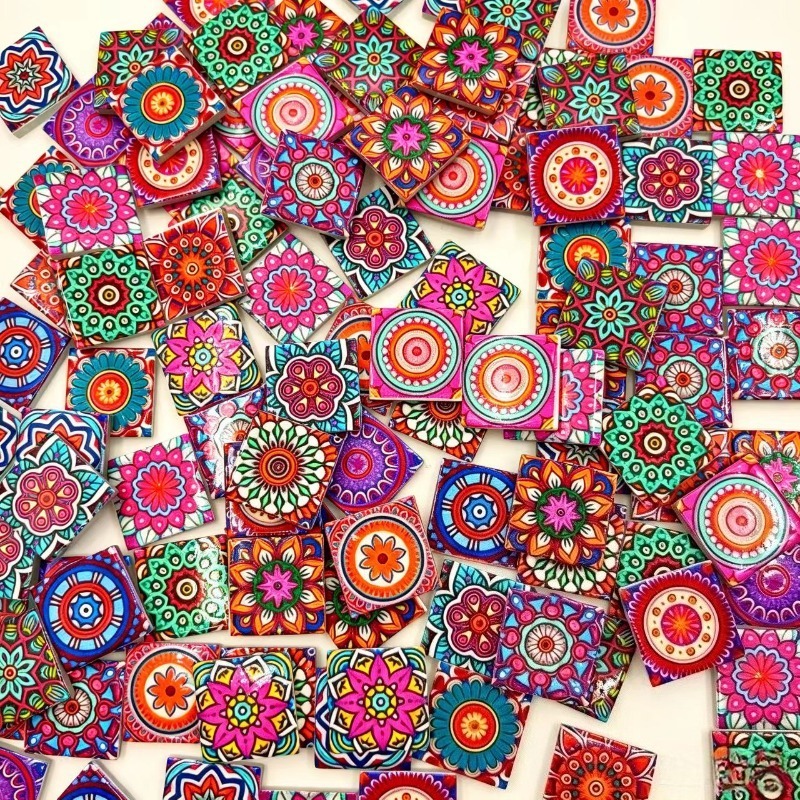 Mandala Print Ceramic Mosaic 1 - Ceramic Tile Blank review and price
