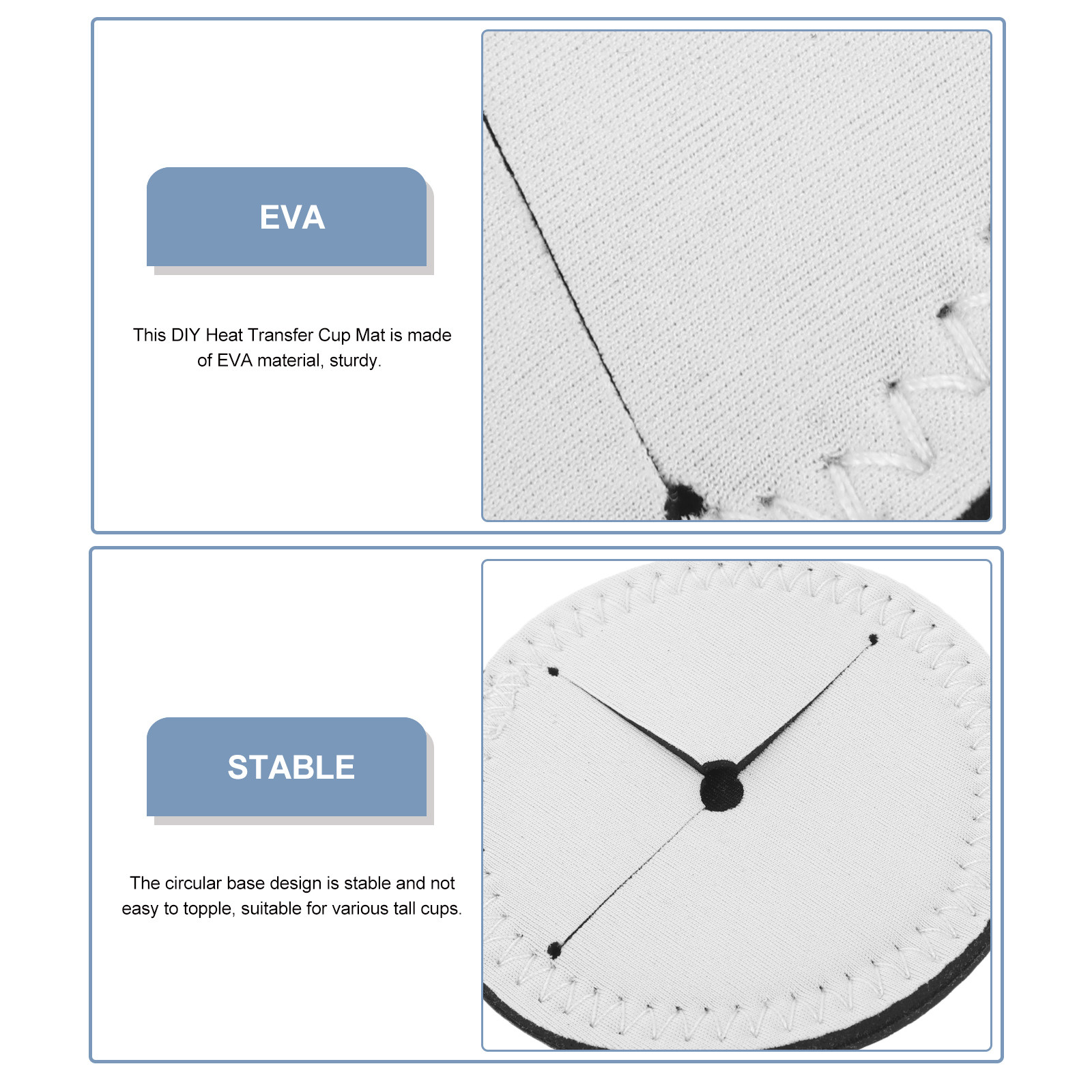 4Pcs Sublimation Cup Coasters  - Coaster Sublimation Blank review and price