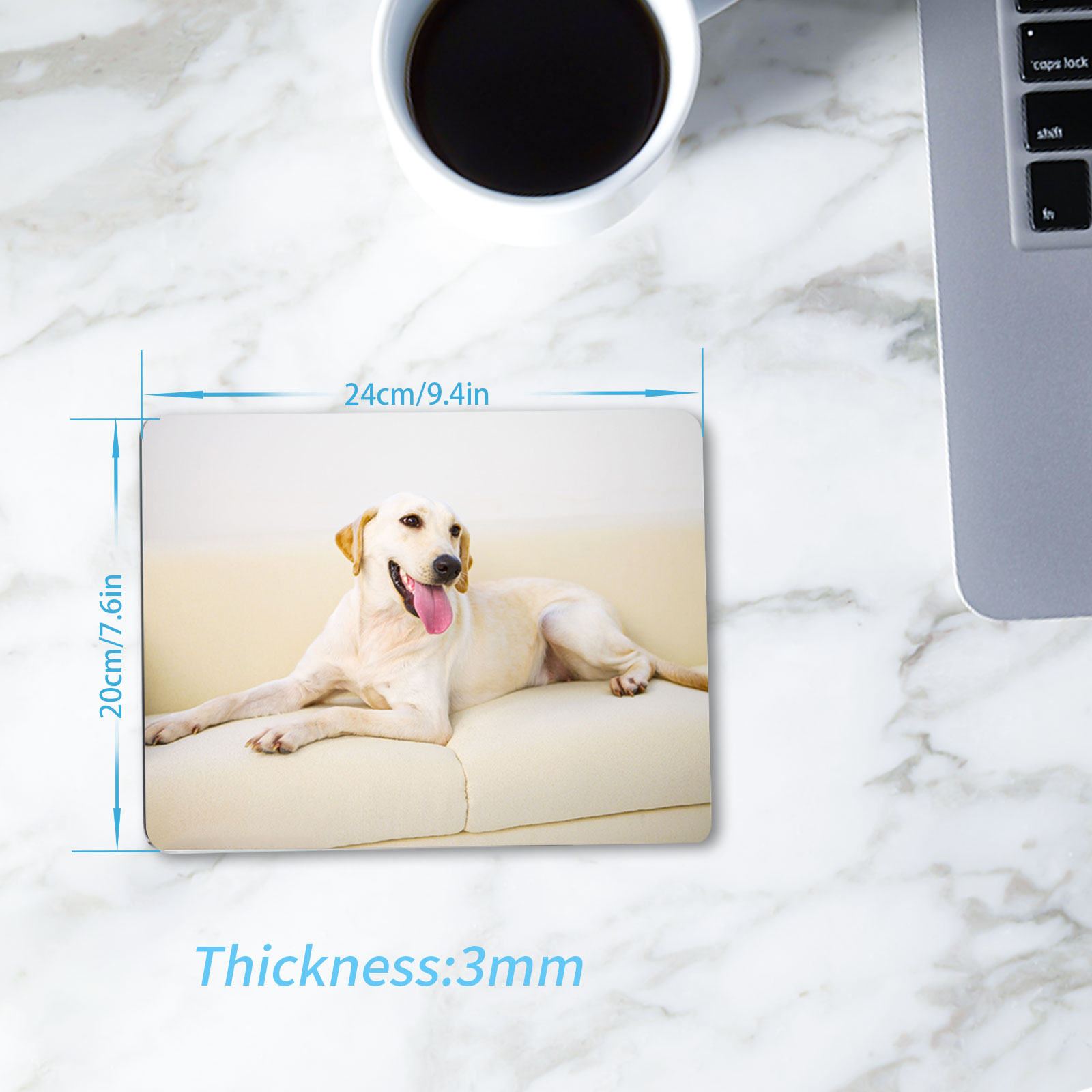 8pcs Sublimation Mouse Pad Bla - Mouse Pad Blank Sublimation review and price