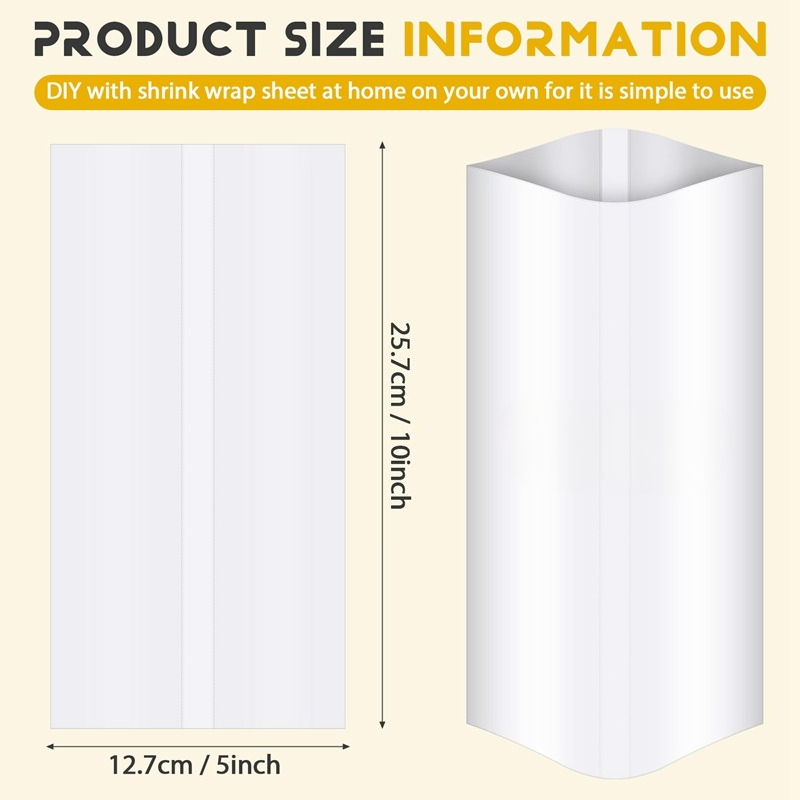 50/100 PCS Sublimation Shrink  - Sublimation Mug White review and price