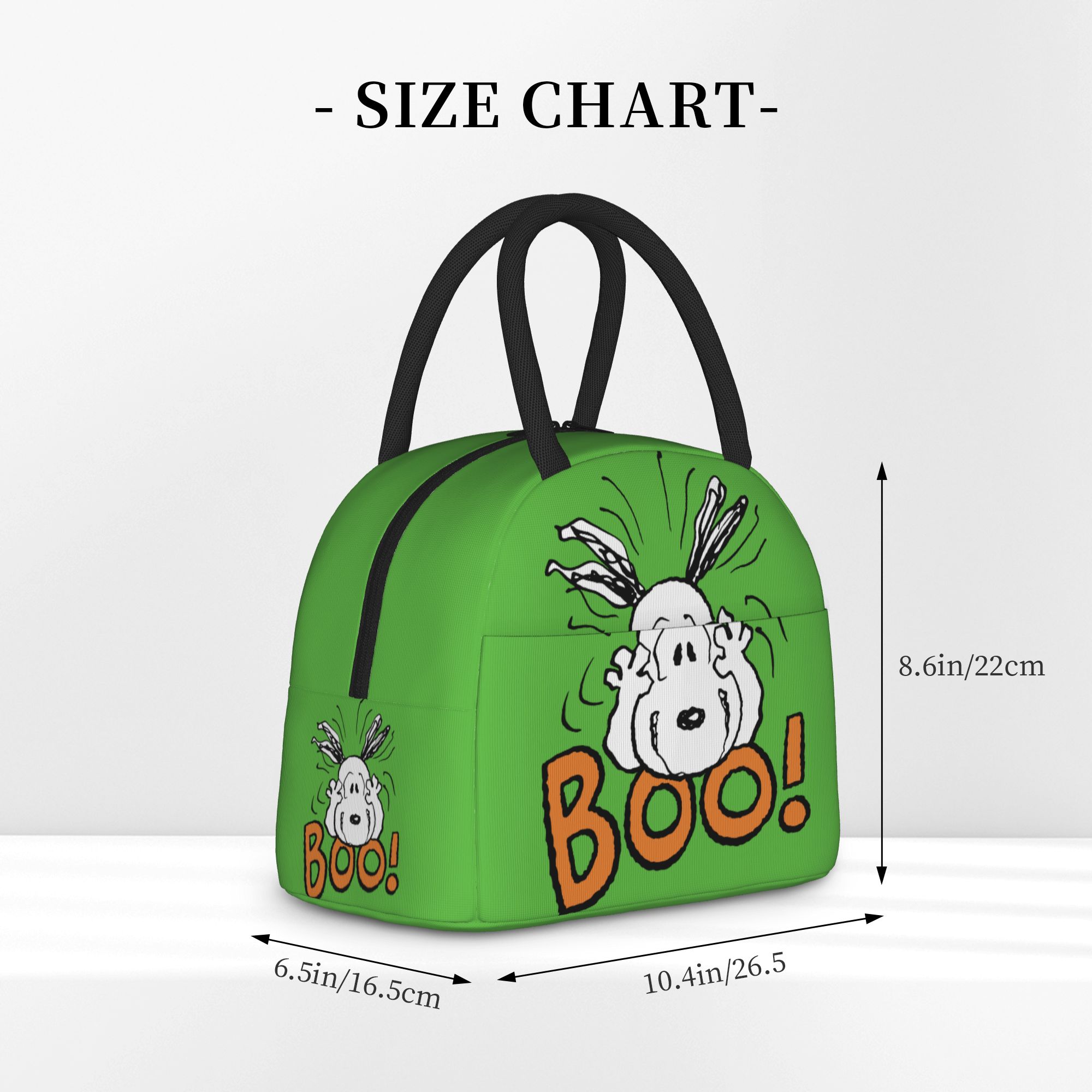 Snoopy Boo Insulated Lunch Bag - Tote Bag Sublimation review and price