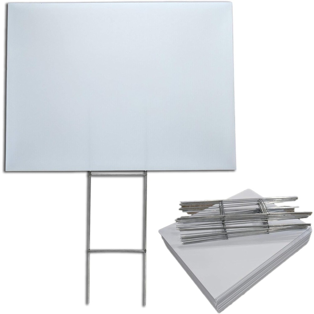 Fifty Pack Blank Yard Signs, I - Yard Sign Blank review and price