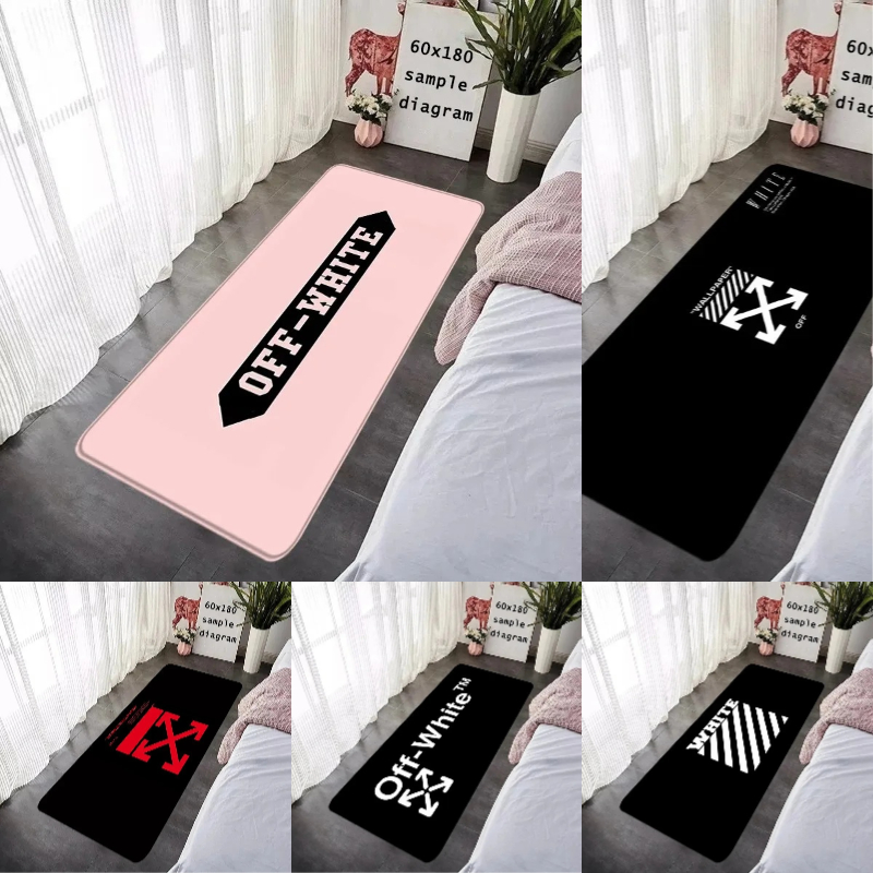 Door Mat Interior Bedside Foot - Puzzle Blank White review and price