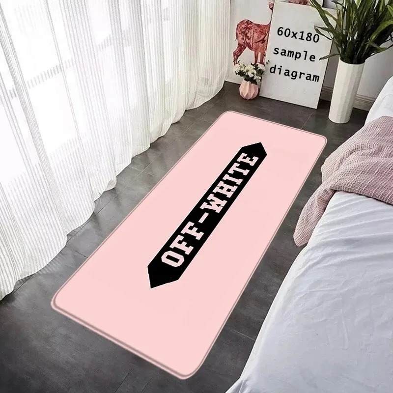 Door Mat Interior Bedside Foot - Puzzle Blank White review and price