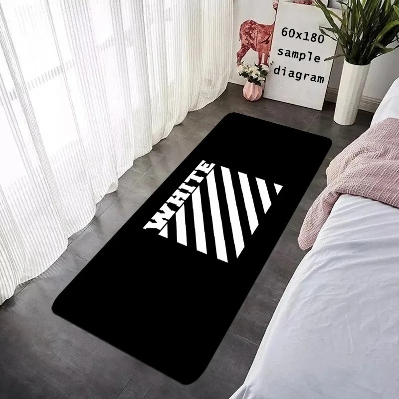 Door Mat Interior Bedside Foot - Puzzle Blank White review and price