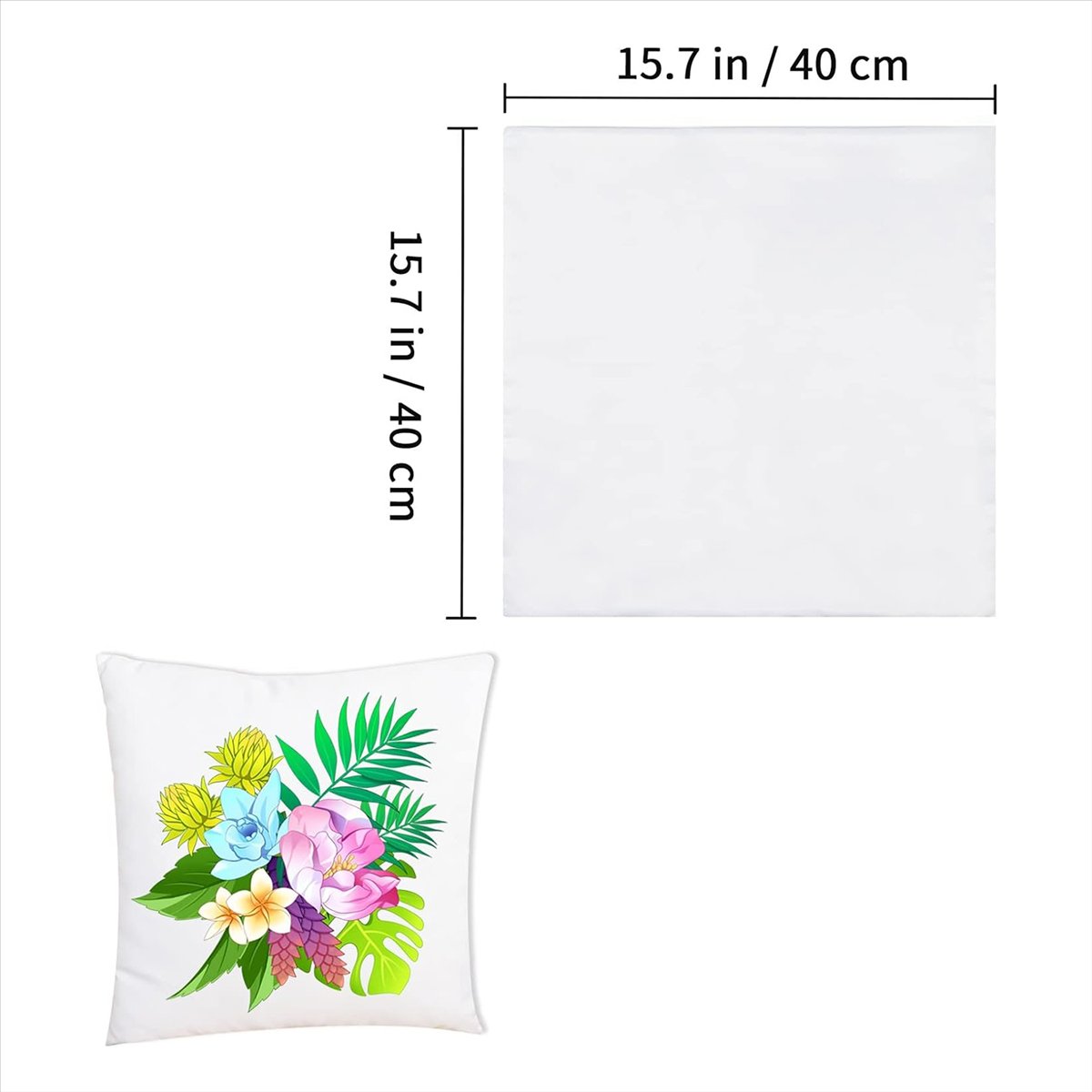 15 Pcs Sublimation Blanks Pill - Pillow Cover Sublimation review and price