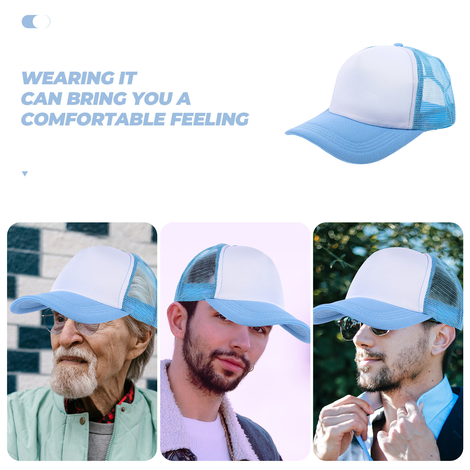 10Pcs Blank Mesh Baseball Caps - Hat Sublimation Blank review and price