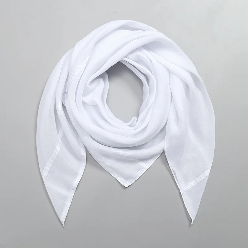 Islam White Square Scarf Men S - Bandana Blank White review and price