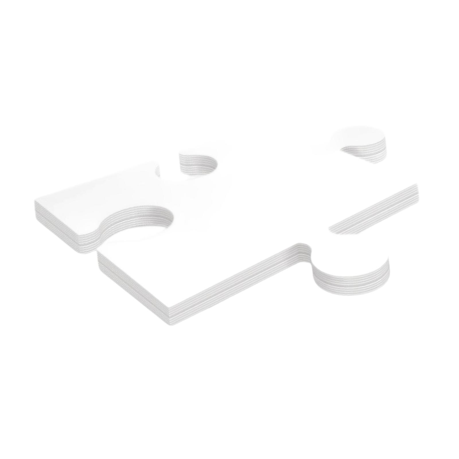 24Pcs White Cardboard Blank Ji - Puzzle Blank White review and price