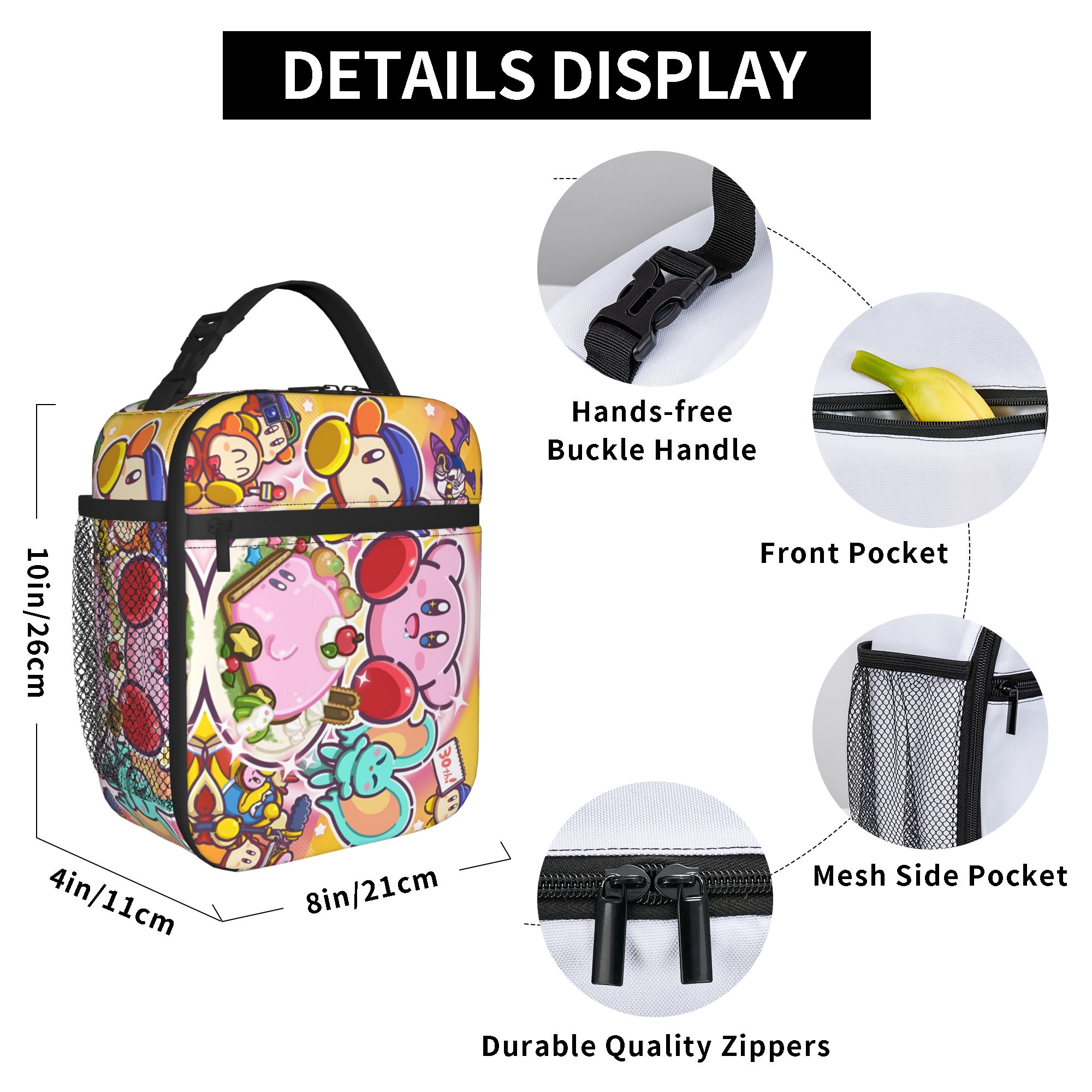 Custom K-Kirbys Insulated Lunc - Tote Bag Sublimation review and price