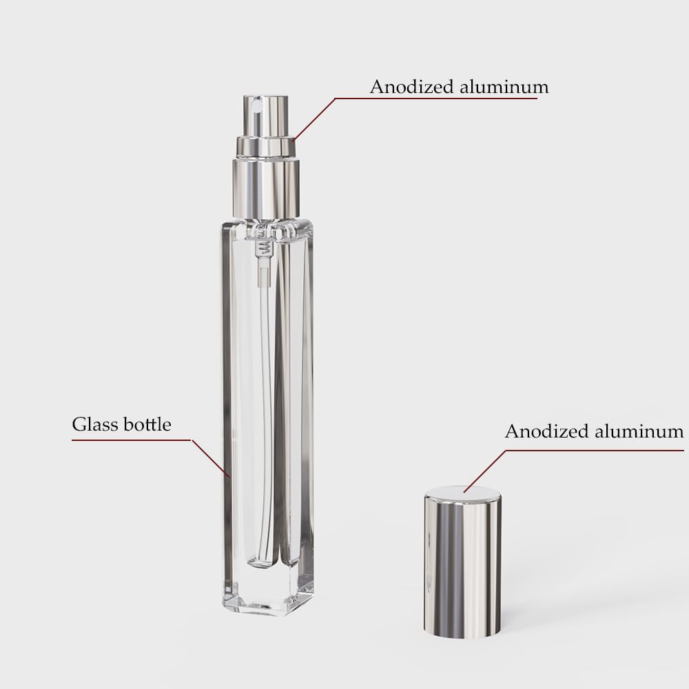 5-Piece Cologne Atomizer Empty - Water Bottle Blank review and price