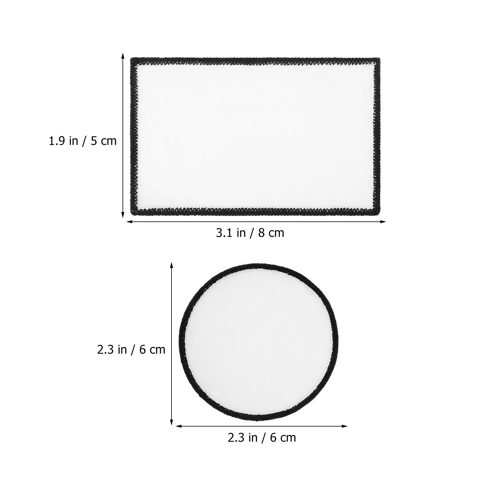 30Pcs Blank Iron-on Patches Su - Hat Sublimation Blank review and price