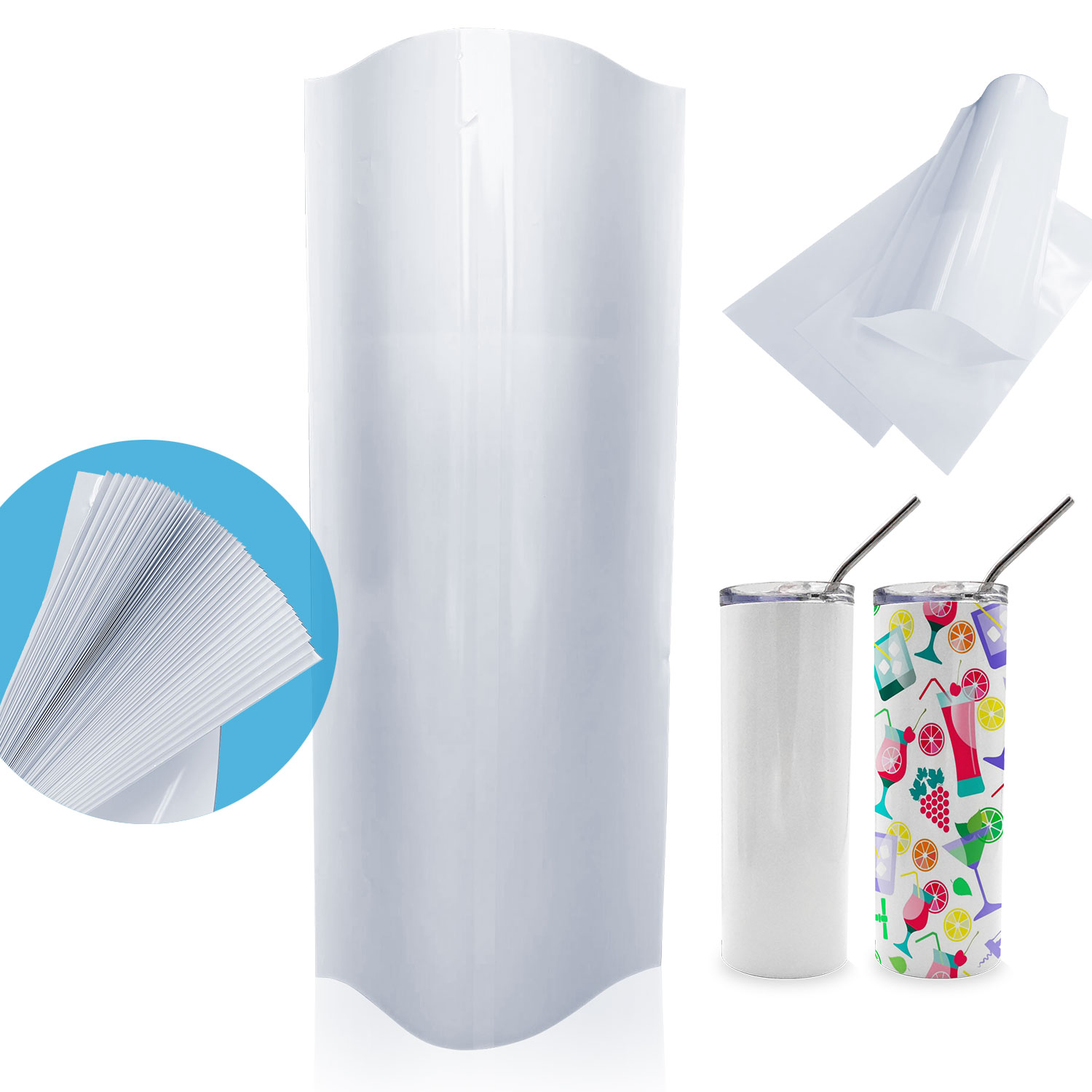 Sublimation Shrink Wrap Film,  - Sublimation Mug White review and price