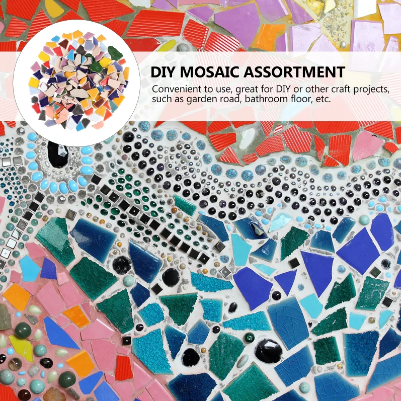 100g Porcelain Mosaic Tiles DI - Ceramic Tile Blank review and price