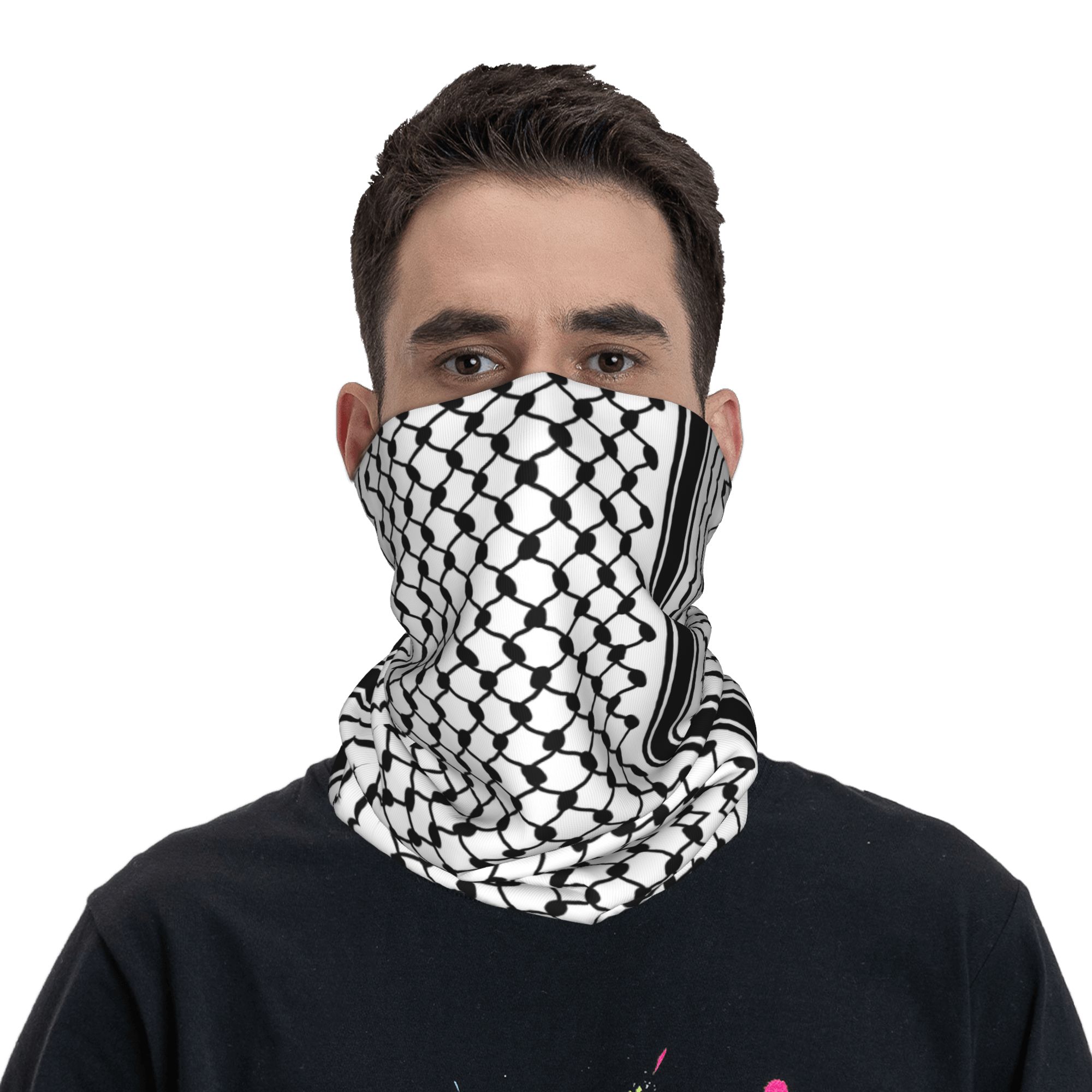 Shemagh Bandana Neck Gaiter Wi - Bandana Blank White review and price