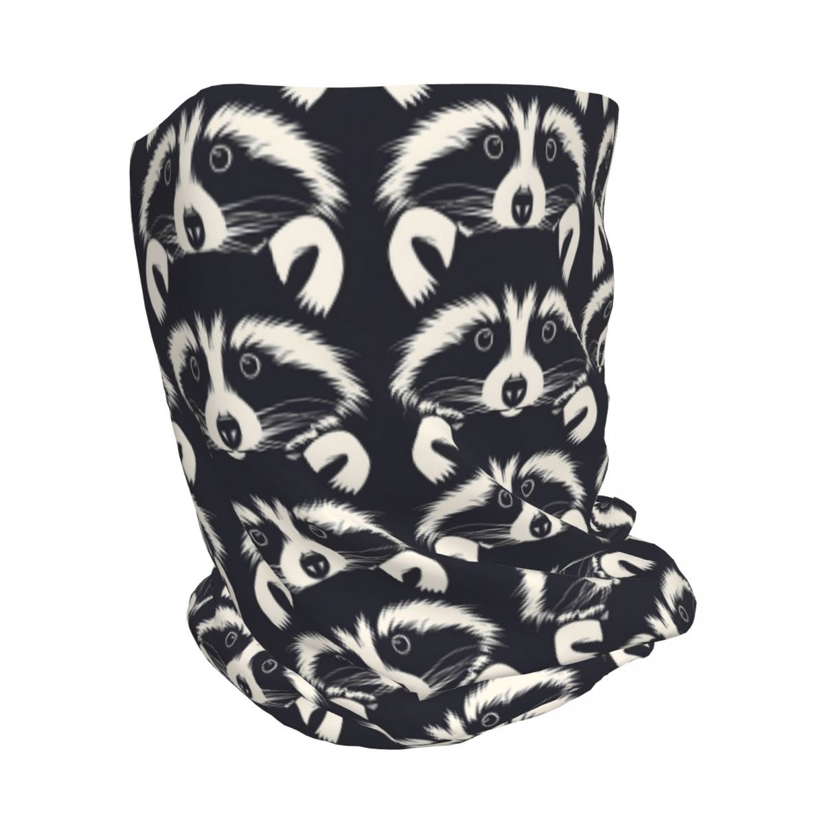 Black And White Raccoon Face P - Bandana Blank White review and price