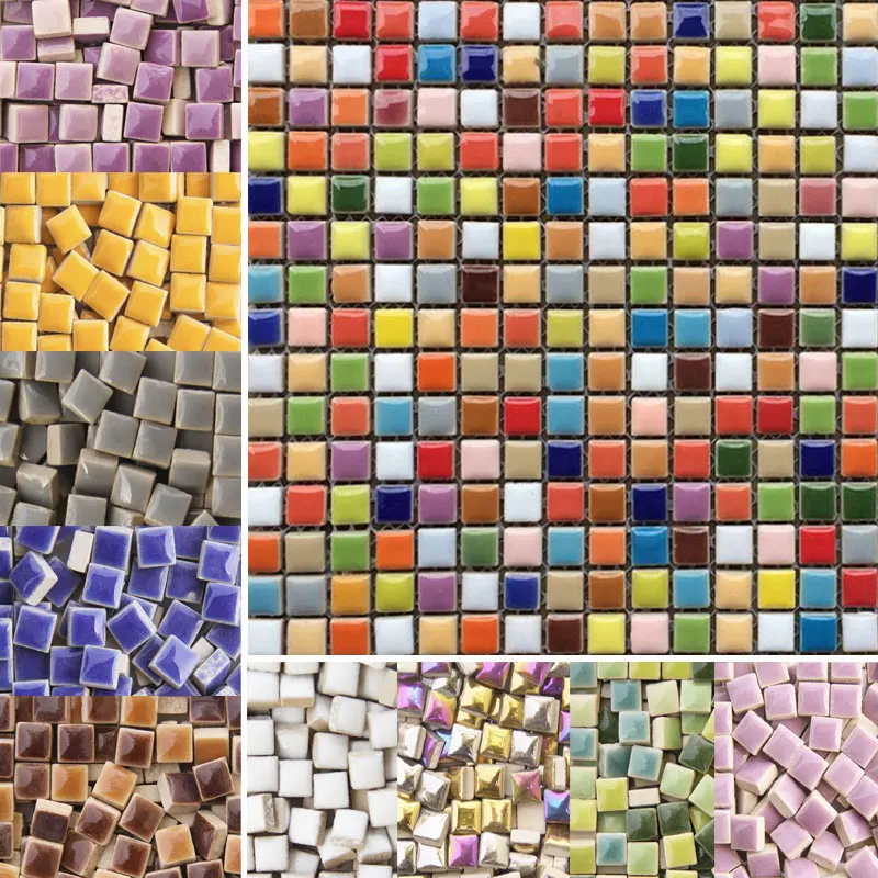 100g DIY Ceramic Mosaic Tiles  - Ceramic Tile Blank review and price