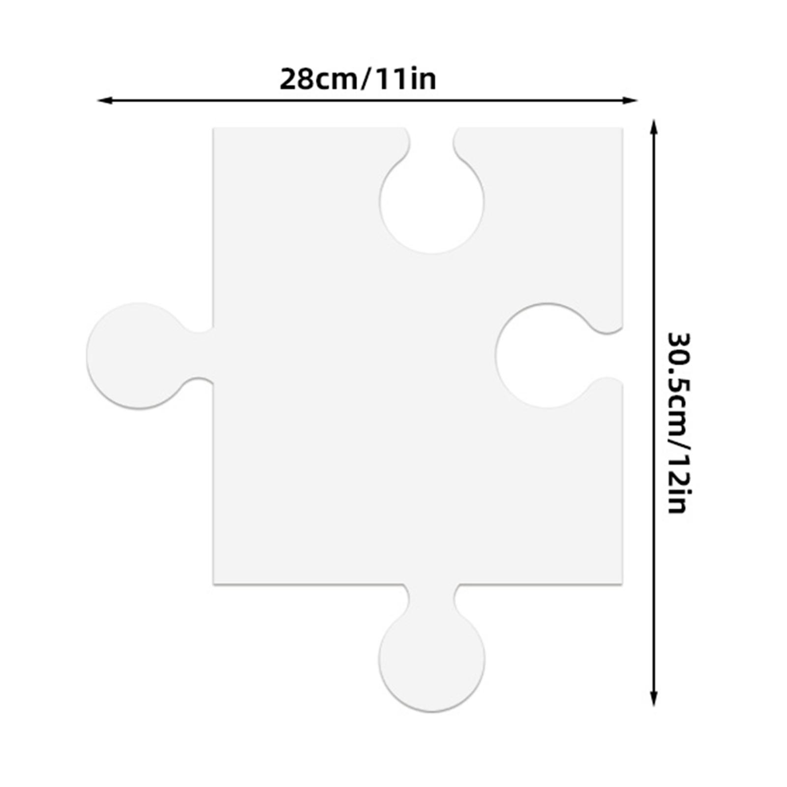 24Pcs White Cardboard Blank Ji - Puzzle Blank White review and price
