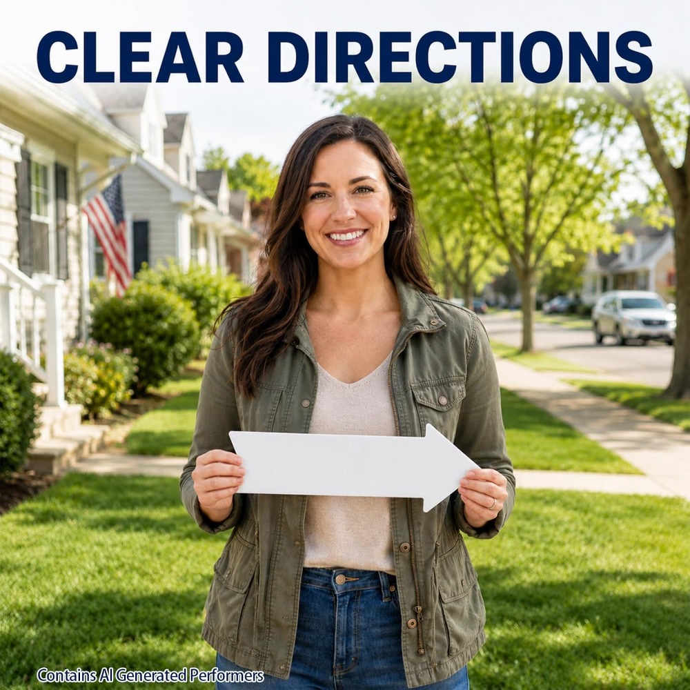 Double Sided Arrow Yard Signs  - Yard Sign Blank review and price