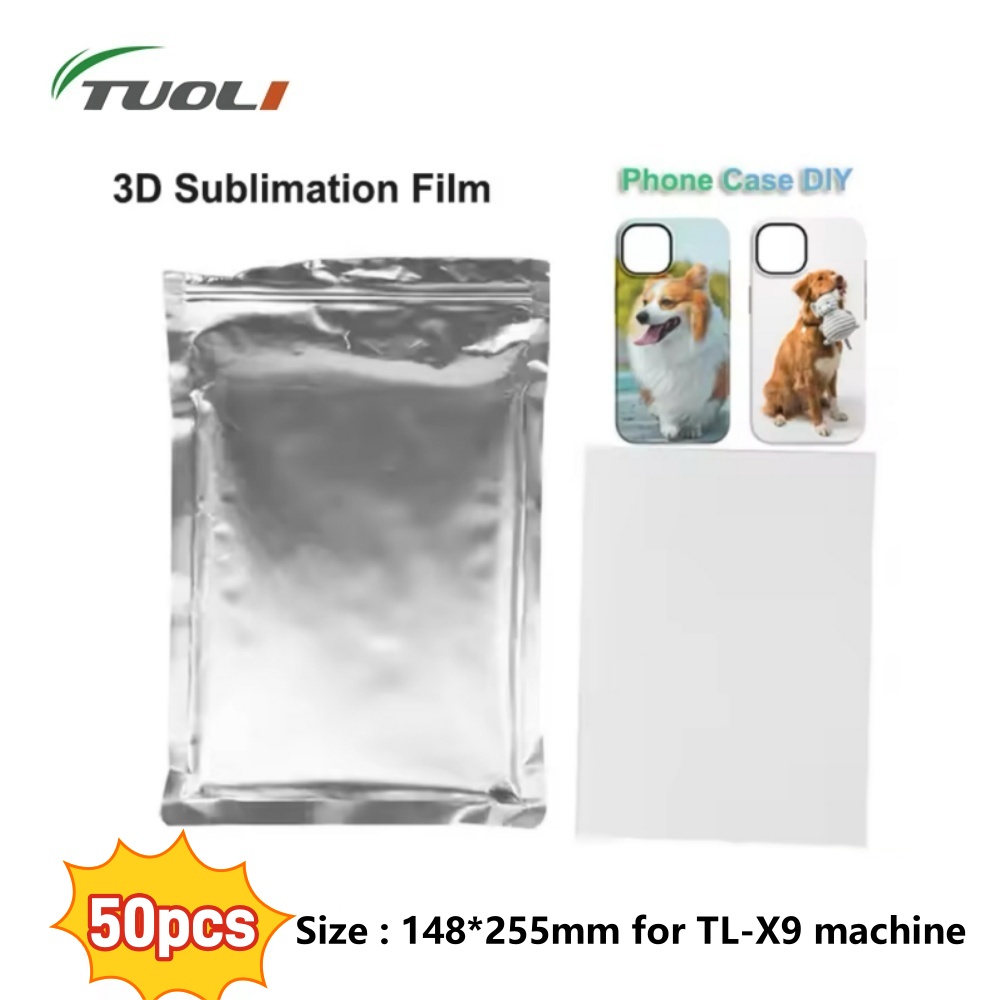 TUOLI 50pcs Phone Case Film DI - Phone Case Blank Print review and price