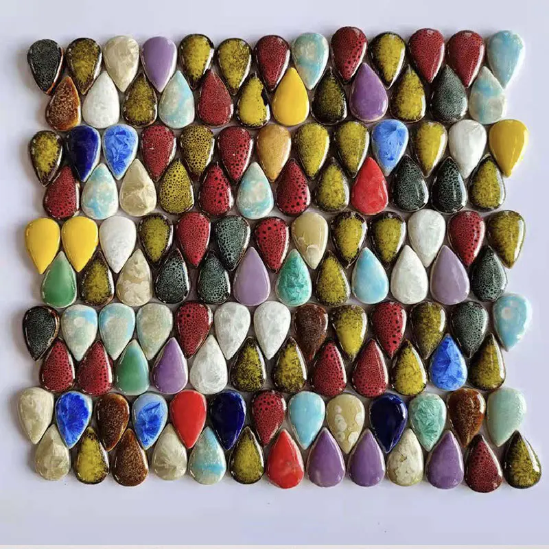 100g Oval Ceramic Mosaic Tiles - Ceramic Tile Blank review and price