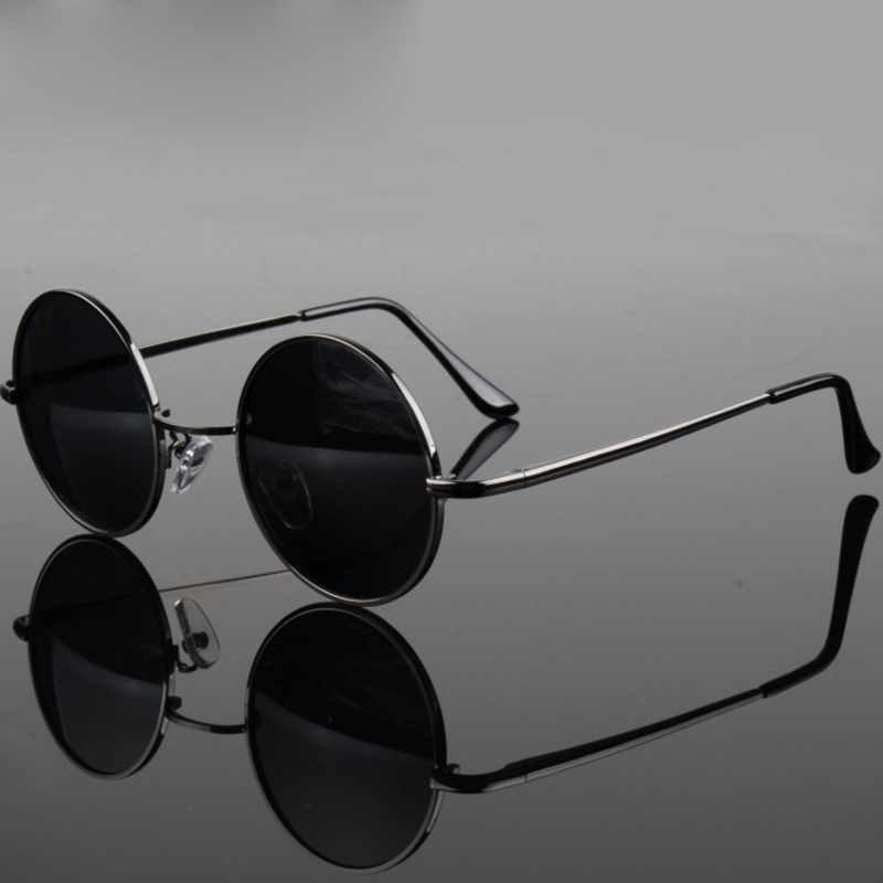 Retro Vintage Round Sunglasses - Metal Photo Panel review and price